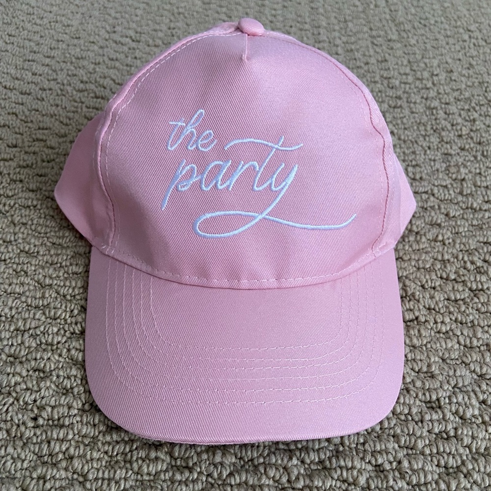Pink party hat